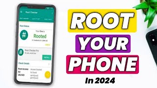 How to Root Android Phone Without PC  Root any Android Phone in 2024 [upl. by Lathan]