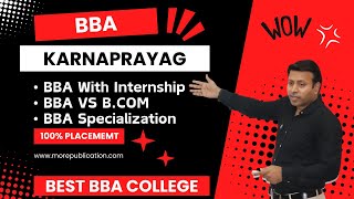 BEST BBA COLLEGE IN KARNAPRAYAG  TOP BBA COLLEGE INKARNAPRAYAGUTTARAKHAND  ADMISSION  FEE [upl. by Katie516]