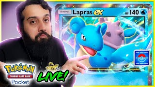 BORA TESTAR O NOVO LAPRAS EX [upl. by Asilav]