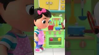 Ding Dong the Cupcakes are Done 🧁🐼 littlebabybum shorts  Nursery Rhymes for Babies [upl. by Fatima20]