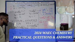 2024 WAEC CHEMISTRY PRACTICAL REDOX TITRATION final hints [upl. by Yttap421]