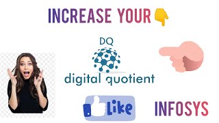 Infosys digital quotient  infosys DQ score  how to increase DQ score infy [upl. by Anitsyrk]