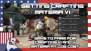 FFXIV Crafting  Getting Crafting Materia Without Spending Tons of Gil [upl. by Aloap728]