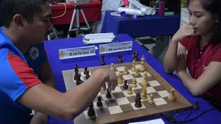 Reti Opening WGM Janelle Mae FraynaGM JP Gomez Blitz Battle of the Grandmasters Nov 19 2019 [upl. by Brawley539]