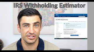 IRS Withholding Estimator Tutorial [upl. by Lleihsad]