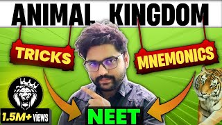 Animal Kingdom Full Chapter TRICKS🔥🔥 Easiest Tricks✌️ Neet 2021 amp Neet 2022  Biology Ncert [upl. by Katherin]