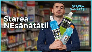 Băuturi nașpa pentru sportivi Gatorade Oshee 4Move BONUS există soluții  Starea NEsănătății 3 [upl. by Annairba]