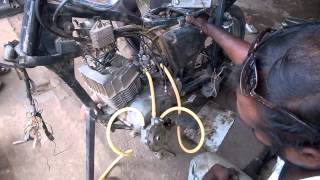 LPG gas kit for two wheeler mechanical engineering project topics [upl. by Adyahs]