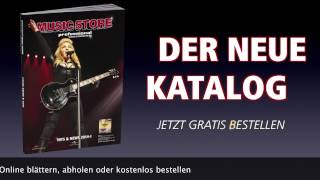 Der neue MUSIC STORE Katalog ist da [upl. by Whitver]