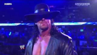 The Undertaker returns to SmackDown 3411 [upl. by Assehc]