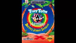 Tiny Toon Adventures Busters Hidden Treasure  Snowy Highlands  Lakeside GENESISMEGA DRIVE OST [upl. by Pickett]