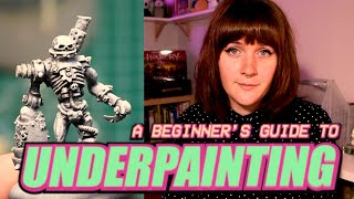 How to Underpaint Miniatures A Beginners Guide to Sketch Style [upl. by Glenine]