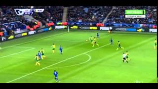 AMAZING GOAL ULLOA LEICESTER 1 0 NORWICH [upl. by Clarise]