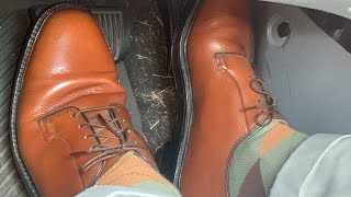 Florsheim plain toed imperial’s driving [upl. by Ranson695]