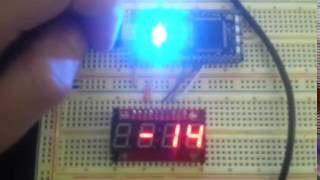 mbed Serial 7 Segment SPI Demo [upl. by Maddocks]