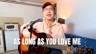 As Long As You love Me  Backstreet Boys Cover by Oliver Chuo [upl. by Odraude330]