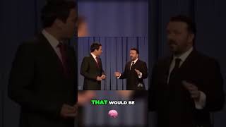 Ricky Gervais DESTROYS Jimmy Fallon’s Monologue 😆🔥shorts [upl. by Alyks]