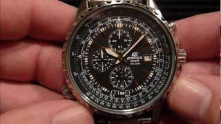 Casio Edifice aviatorpilot style watch EF527L1AVEF [upl. by Ailliw528]