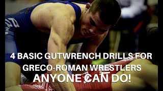 4 Basic Gutwrench Exercises for GrecoRoman Wrestlers ANYONE Can Do [upl. by Nylorak]