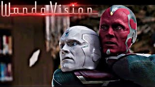 Vision vs white vision full fight scene  Wanda vision series 2021  Clip HD [upl. by Asaret]