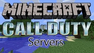 Minecraft Call of Duty Servers 18  Rank up Unlock guns and shoot people [upl. by Anna-Diana490]