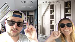 Fitted Wardrobe Comparison  Sharps amp Hammonds 🏡  Vlog 9 [upl. by Norri]