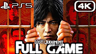 LOST JUDGMENT PS5 Gameplay Walkthrough FULL GAME 4K 60FPS No Commentary [upl. by Jenness]