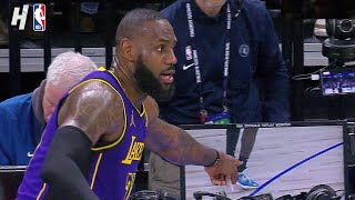 Lebron James in DISBELIEF with Refs Call late in the Game 😮 [upl. by Nadab]