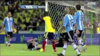 Colombia 1 Argentina 2  Eliminatorias al mundial 2014 [upl. by Renault]