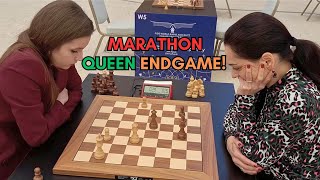 113move marathon endgame  Gergana Peycheva vs Alexandra Kosteniuk  Womens World Rapid 2023 [upl. by Carvey]