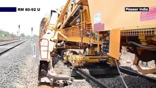 Indian Railways track maintenance gets a big boost [upl. by Ranique]