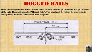 Hogged Rails in Railways  Hindi  Railway Engineering [upl. by Imray]