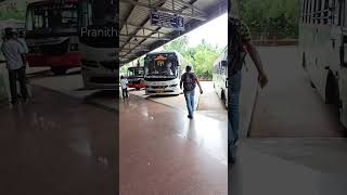 Volvo b11r ready to head towards Mumbai from udupi [upl. by Ocker]