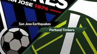 Highlights San Jose Earthquakes vs Portland Timbers  May 6 2017 [upl. by Svensen]