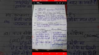 class 9 th science ch 5 Jeevan ki maulik ikaai notes exam shorts [upl. by Ainitsirk]