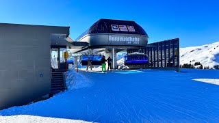 Skigebiet Saalbach Hinterglemm  Leogang  Fieberbrunn  Skifahren⛷️ [upl. by Deny]