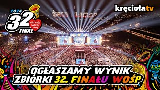 Ogłaszamy wynik zbiórki 32 Finału WOŚP 2024 [upl. by Nagy881]