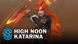 High Noon Katarina Wild Rift Skin Spotlight [upl. by Laveen308]