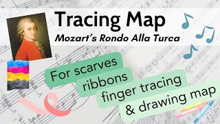 Doodling and Tracing Activity  Mozart Rondo alla Turca  Musical Song Map [upl. by Covell398]