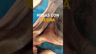 MESAS CON RESINA [upl. by Ornstead]