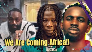 Rick Ross Ask Stonebwoy What Is The Hottest Club In Ghana Live [upl. by Niraa]