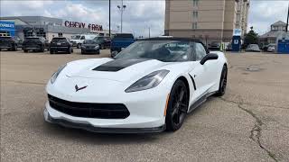 2017 Chevrolet Corvette Stingray Z51 Review  Wolfe Chevrolet Edmonton [upl. by Danieu432]