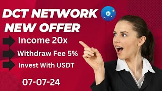 DCT Network New Offer 070724  Real Online Income [upl. by Airehtfele55]