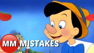 10 Biggest Disney Pinocchio MOVIE MISTAKES You Totally Missed  Pinocchio Movie [upl. by Nerrag904]