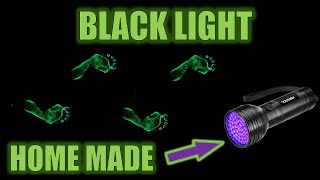 How to make a black light UV at home [upl. by Andrel]