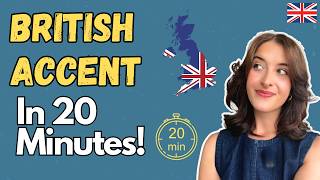 How to Improve Your British Accent in 20 Minutes Standard English Accent [upl. by Syhr]