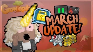 Growtopia  MARCH UPDATE How to use Cyblocks  Growmoji bug  New text colors [upl. by Ailime]