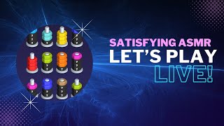 ✨ASMR Live 🌈Lets Sort Colorful Bolt and Nuts🔩⚫️ [upl. by Nnire929]