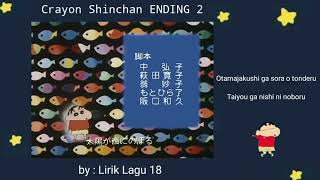 Lirik  Ending Shinchan [upl. by Mutua]