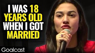 Why Am I Even Alive  Muniba Mazari Speech  Inspiring Women of Goalcast [upl. by Hardan]